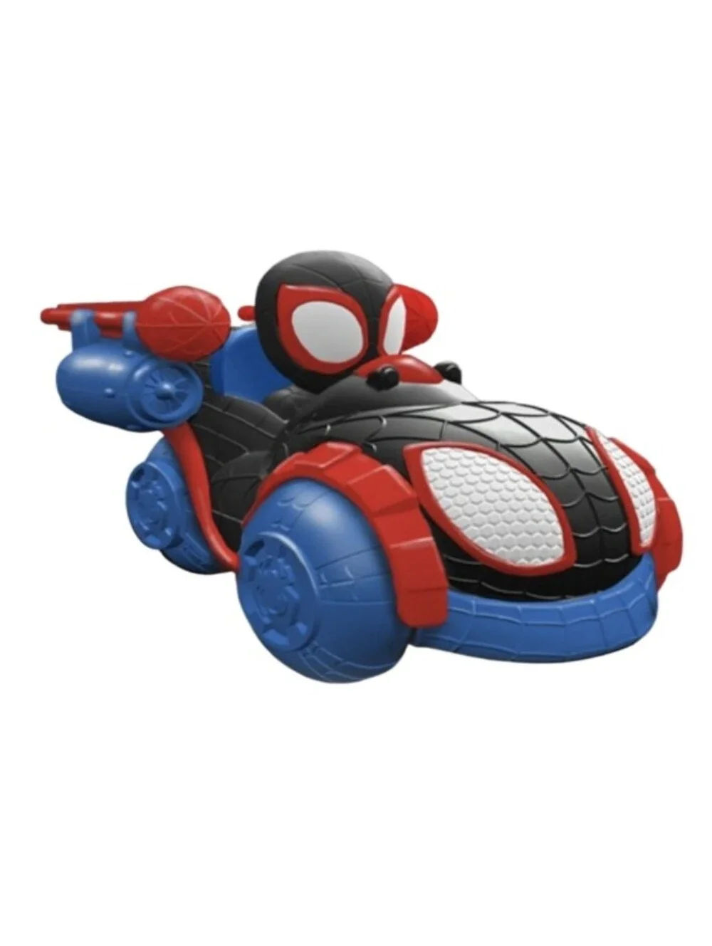 Marvel Miles Morales Spin Web Dart Zoomer - Black, Blue, Red